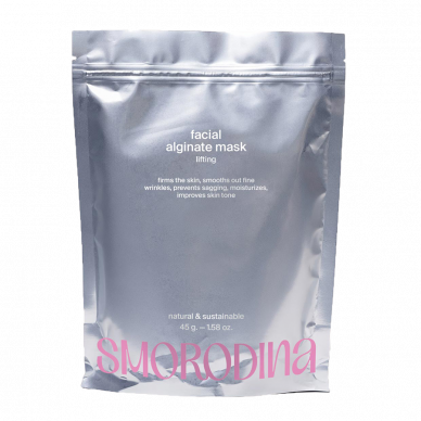 Подтягивающая альгинатная маска с красным виноградом "Lifting" Smorodina
